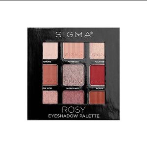 Sigma Rosy Eyeshadow Palette BNIB sealed